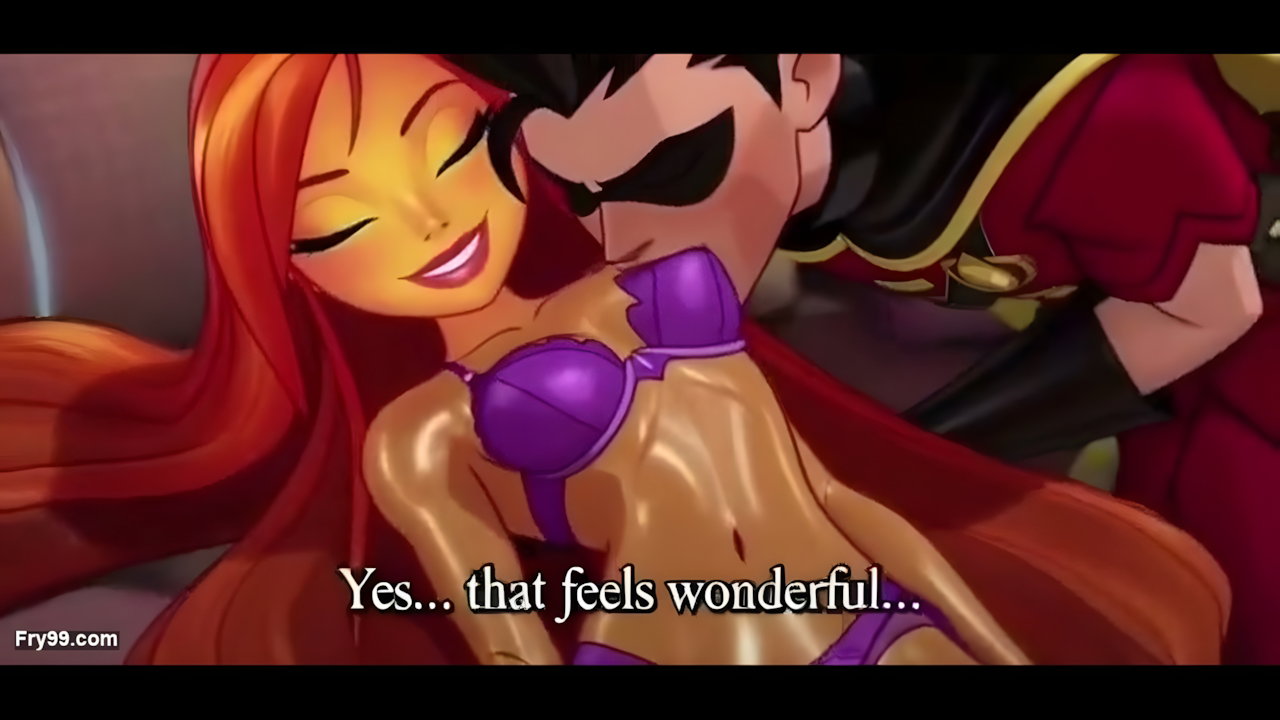 STARFIRE & ROBIN STEAMY PENTHOUSE ROMANCE My Desi