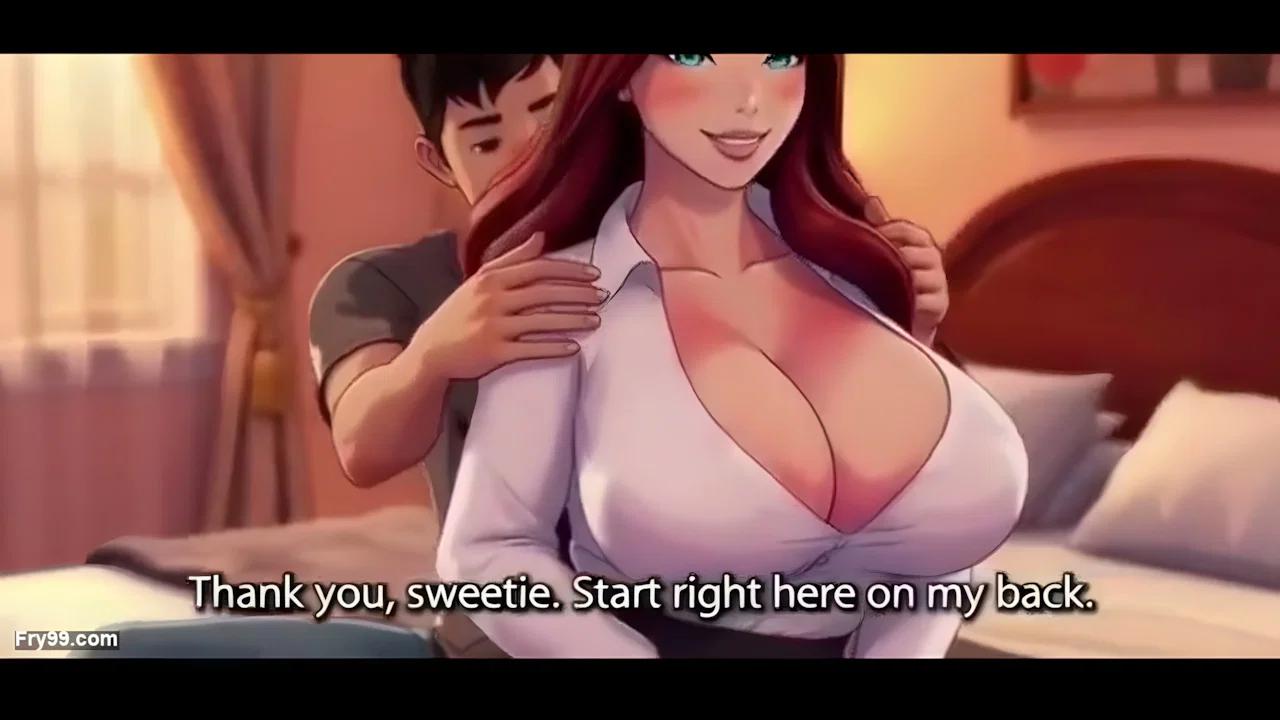 Stepson Gives Step Mom a Sensual Massage and Eats Her Pussy in My Desi MMS Leak