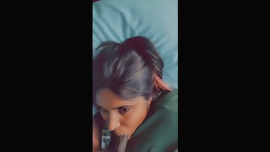 Beautiful Dusky Submissive Girlfriend Face Fuck Blowjob & Balls Sucking [3Clips] (2)3