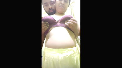Desi Guy Enjoying With A Milf Sucking Boobs,BJ, Fucking (2)5
