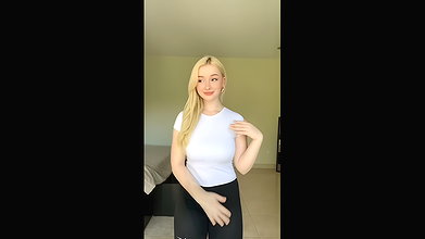 White Blonde Babe Nude Ai Clip (2)2