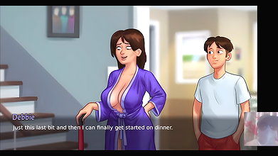 MILF Step-mom Was Surprised!! I Rammed Her From Behind