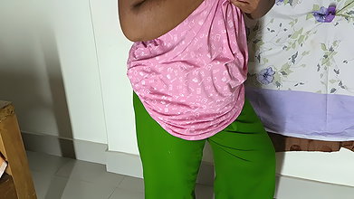 A Lonely Desi Beautiful Desi Girl Satisfy Herself Masturbating.