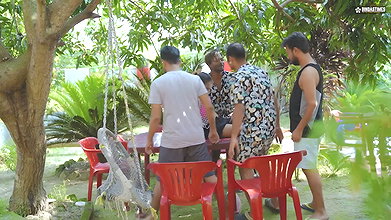 Desi Indian Boys International Style Gangbang Sex with a Sexy Indian Girl Outdoor ( Full Movie )