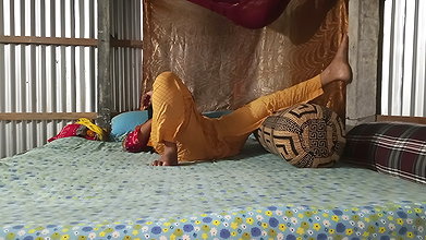 Step Desi Aunty with First-time Village Sexy