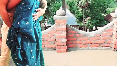 Boobs Pressing Outdoor