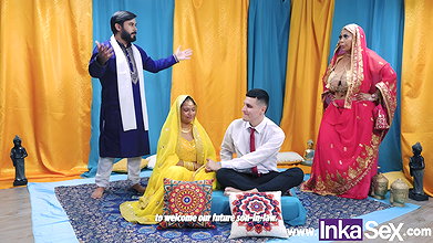 Inka Sex – Chudai – Busty Indian Stepmom Fucks Her Stepdaughter’s Boyfriend and Her Pussy Is Full of Milk.