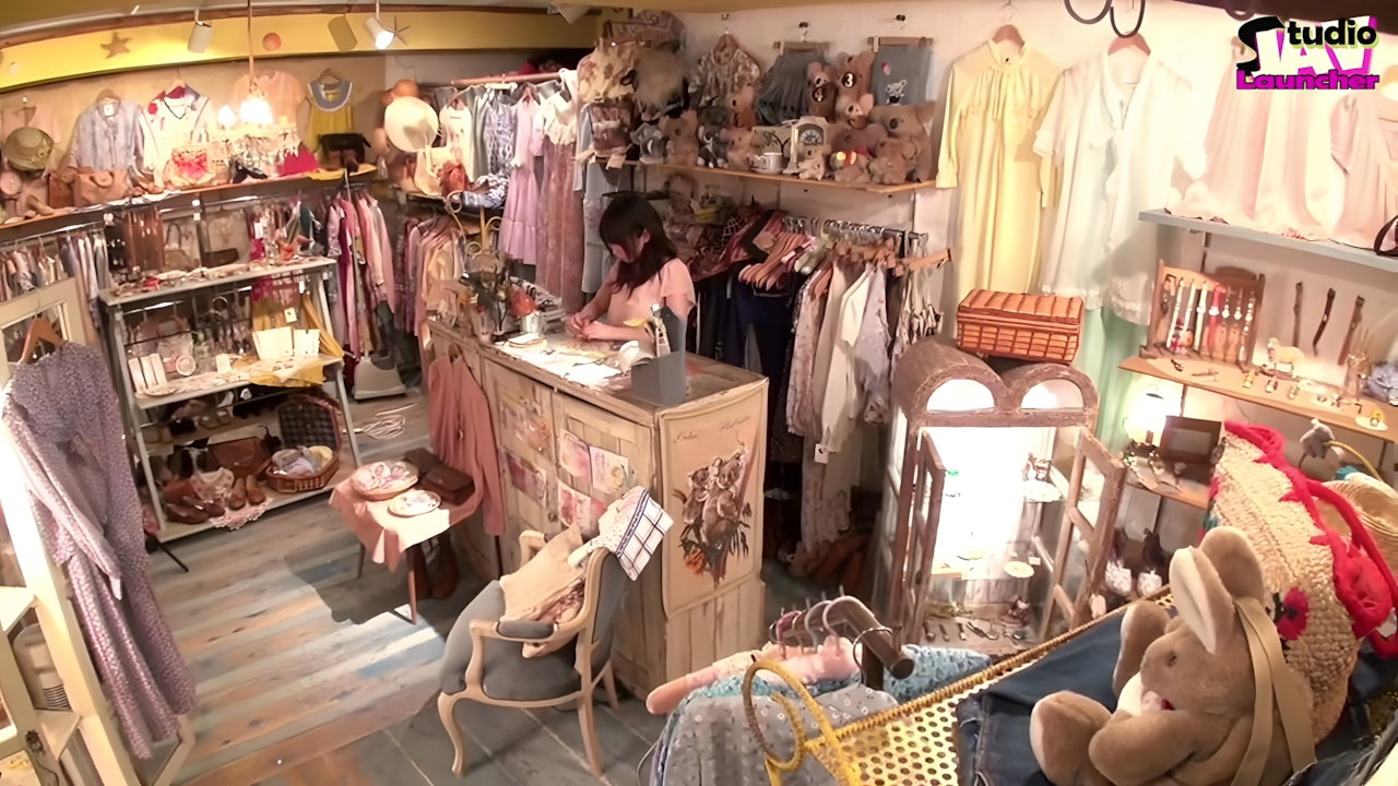 Risky Thrill, Bold Encounter with a Charming Shop Assistant After a Risky Moment – Scene1