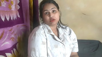 Had to fuck with friend officer because installment was missed, hot Indian bhabhi sex