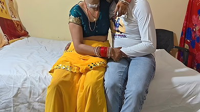 Indian Desi Beautiful Stepsister Sex with Step Brother with Dirty Talk