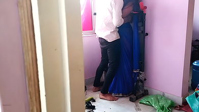The Student Called the Madam Again to an Empty Room and Fucked Her