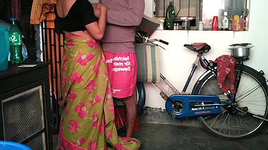 When Village Bhabhi Was Alone in the House, Neighbor Brother-in-law Fucked Her
