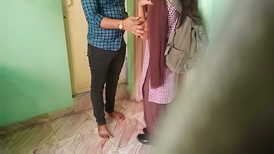Young Desi College Girl Secretly Fucking Her Neighbour