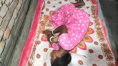 Bhabi was sleeping I entered the cock in the moon