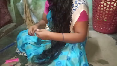 Big ass indian long hair aunty sex