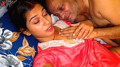 Indian Desi Step Father enjoyijng with Stepdaughter making Sex love