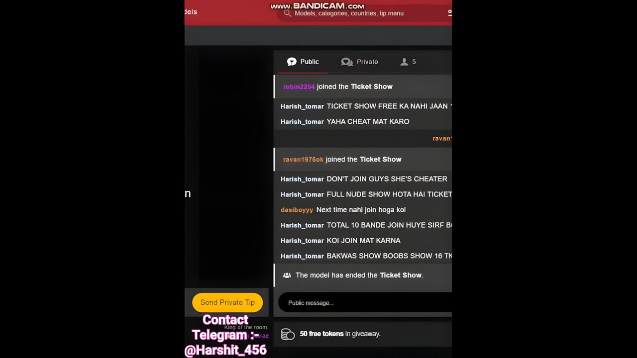 18 stripchat ticket show