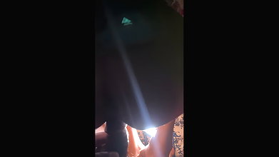 Step-daughter and step-father are having dinner fun