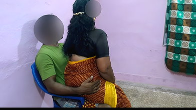 While I Was Sitting, Aunty Brought Me Water to Swig. I Tried to Touch Her Vagina. Watch the Video to See What Happened Next.