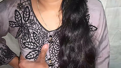 18 Years Old Desi Indian Beautiful Horniest My Step Sister, He Gave Me The Opportunity To Fuck Him Today