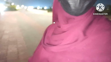 Outdoor real desi girl shooting outdoors in public for husband cheating story and romantic cock sucking