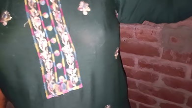 Step hot aunty alone at home