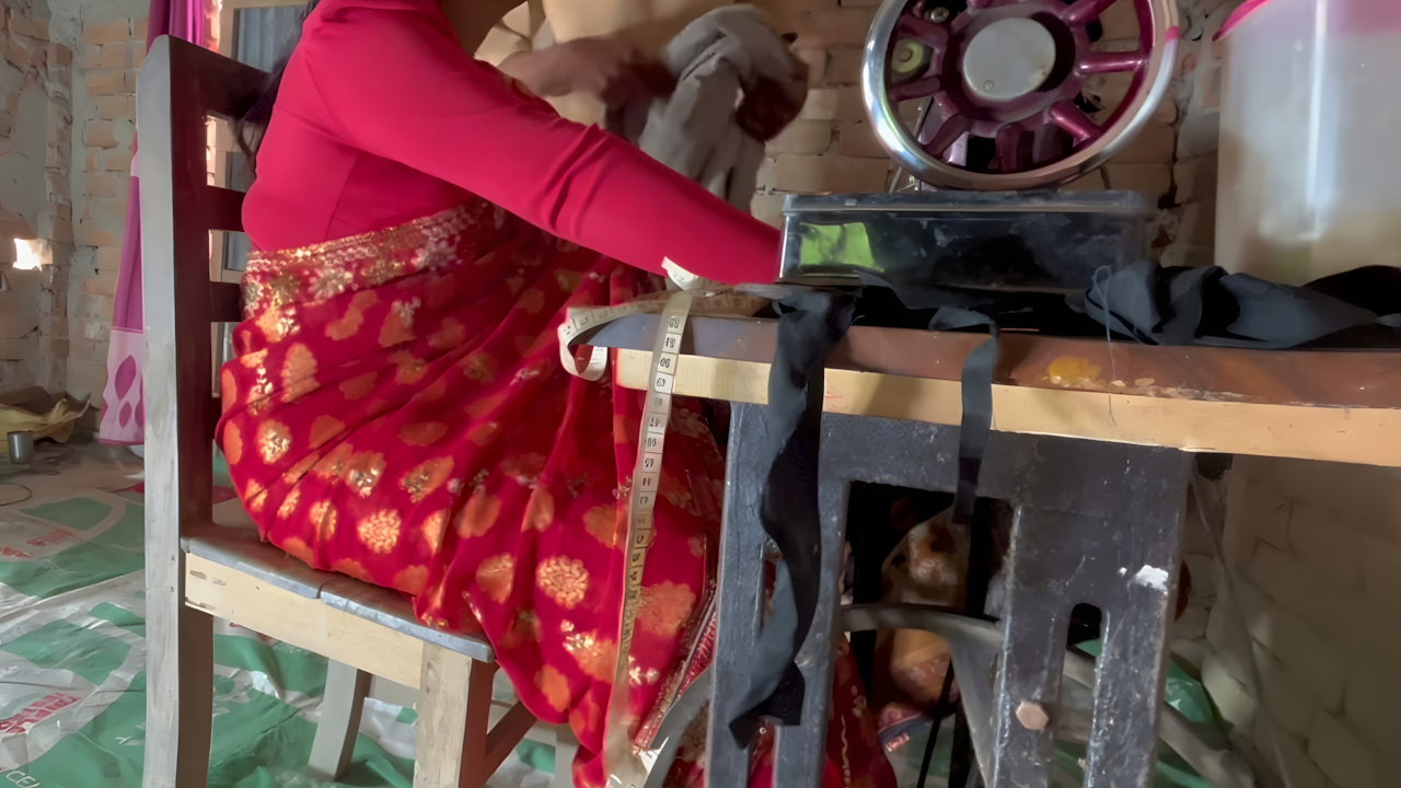 Going to My Bhabhi’s Tailoring Shop – Unexpected Twist