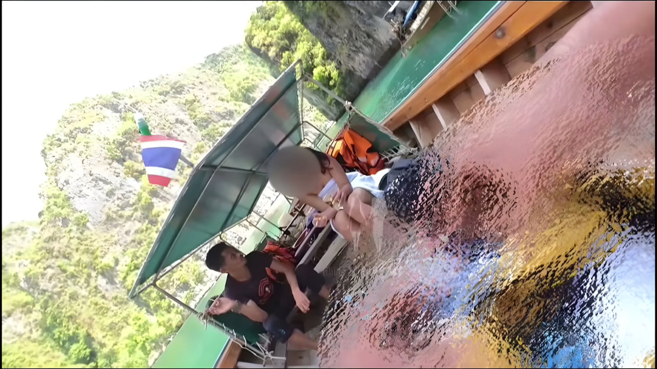 Laura Hidden Lust Thai Boat Dare Pt1