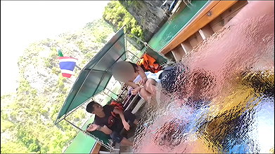 Laura Hidden Lust Thai Boat Dare Pt1