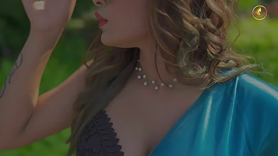 srabani huge wet cleavage and hot navel show seductive act