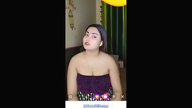 Famous YouTuber Cutiepie Doll Pressing Boobs with Full Face & Making DoggyPose