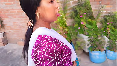 Fat ass wali wife ko hold ke pela raat me