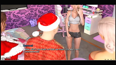 Laura Lustful Secret christmas 2023 cam slut tricks couple in live cam