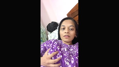 Chasmish Busty Gf Gauri Squeezing Big Boobs & Fingering Cucumber Fuck 13