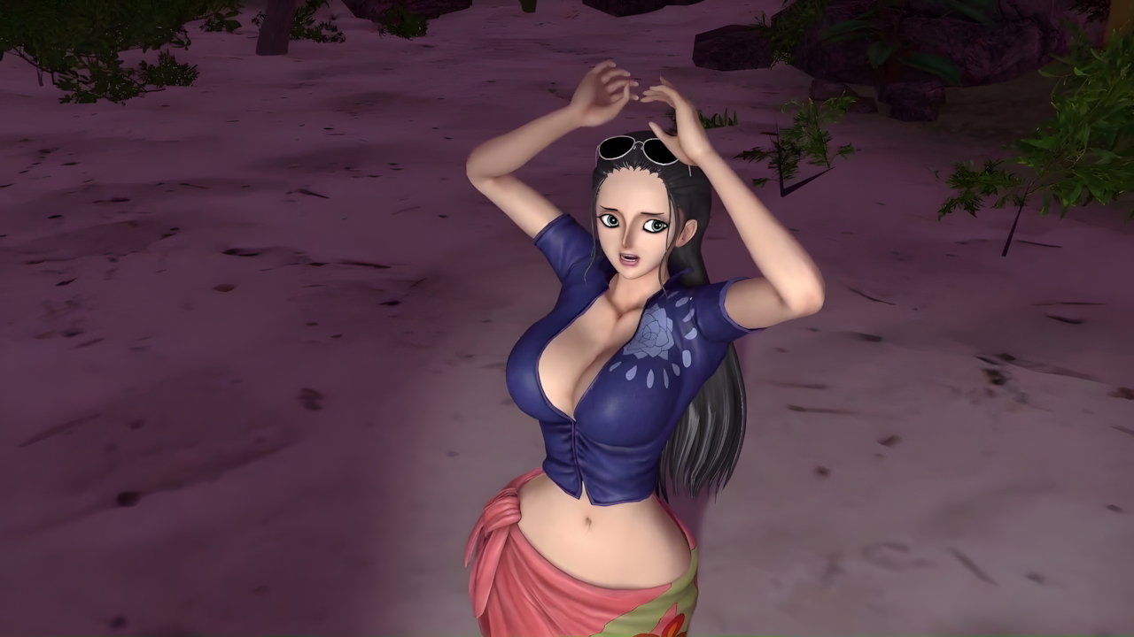 Nico Robin Tasted Big Black Cock