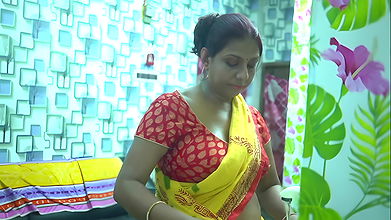Indian Desi jhuma bhabhi step mother fucking with her husband and step son Part 2