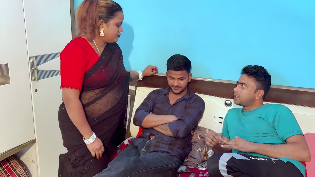 Two Stepbrothers Fuck Sister-in-Law in Indian Sex MMS