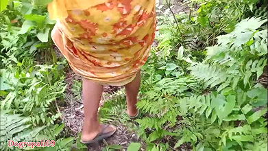I Fucked Indian Woman While Walking in the Forest