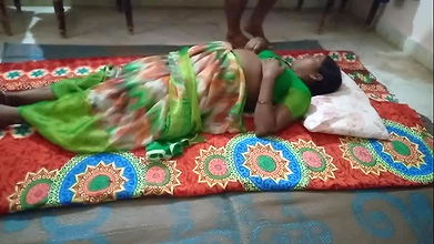 young indian wife hot blowjob and missionary sex