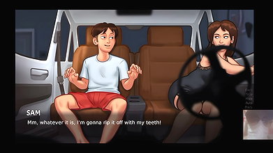 SUMMER TIME SAGA NEW UPDATE! HOT STEP-MOM DEBBIE WANTS TO FUCK AFTER PARTY!