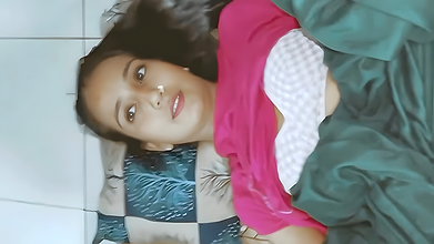 Desi hot bhabhi ko dwar ne thick big cock se fucka