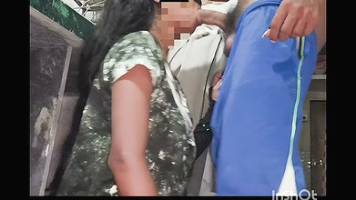 Desi Rani Vahini Deep Throats and Sloppy Blowjob