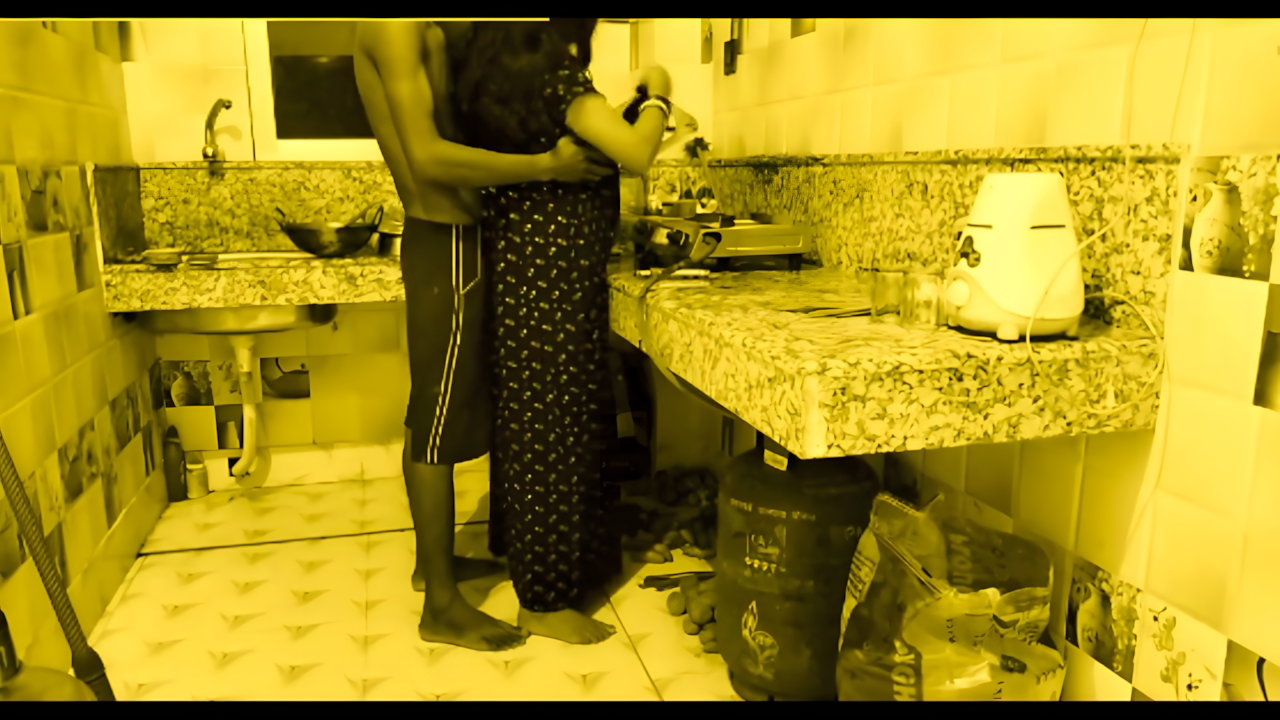 Curvy Goddess Desi Bhabi Gets Drilled Fast and Hard by her young devar in kitchen room