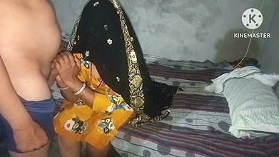 Indian stepsister got caught while video call with her bf