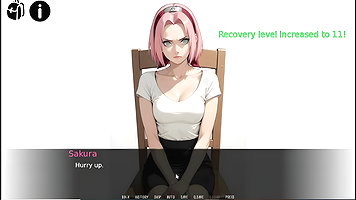 Naruto Fucks village girl after teasing sakura