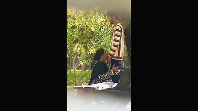 DESI HORNY COUPLE GF SUCKING & FUCKING IN GARDEN OUTDOOR FUN VIRAL VIDEO