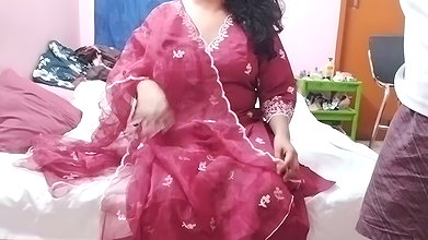 Husband is being naughty in front of her virgin sister in law