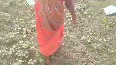 Indian village house wife wet pussy romance in forest outdoor