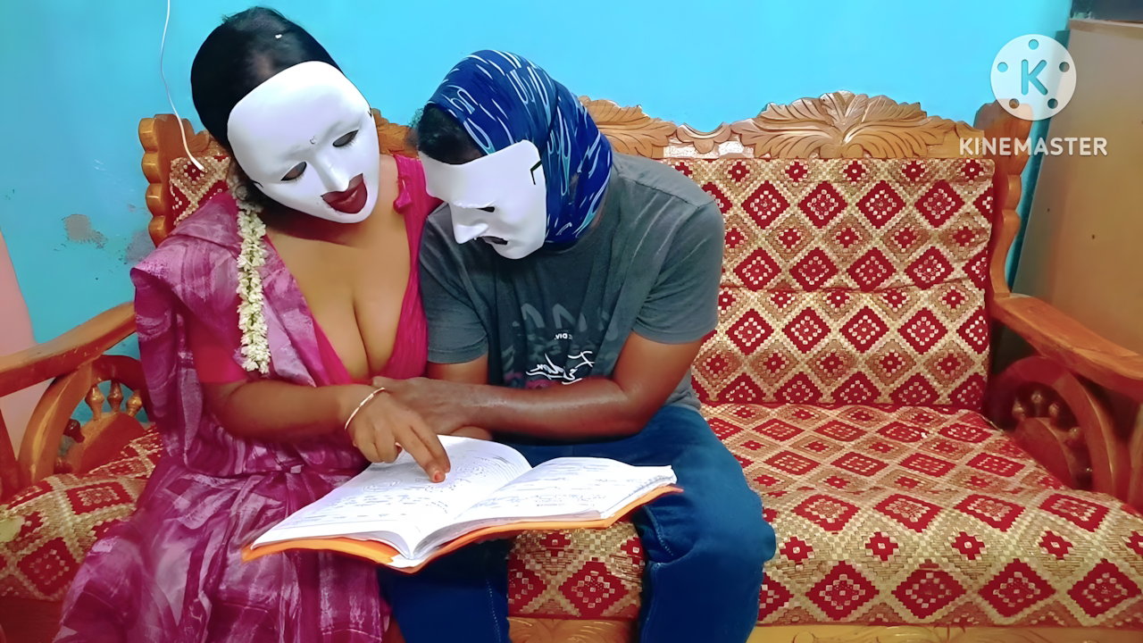 Student Seduced and Takes Everything From His Hot Teacher – Tamil Erotic Video with Loud Moaning