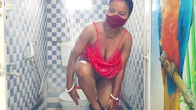 Bathroom facking with my wife
